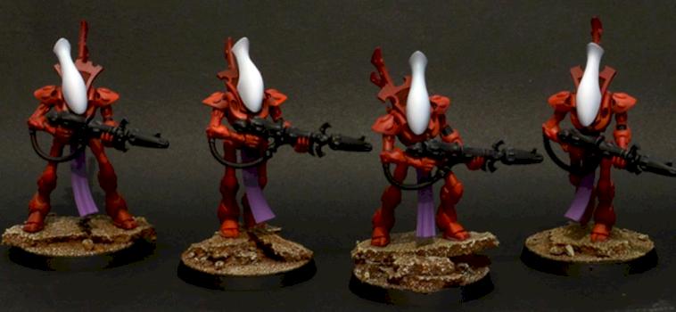 Eldar Wraithguards by Cliff1995