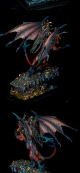 Warriors of Chaos Lord on Manticore by SCHIRAGA