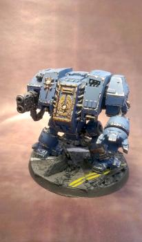 Ultramarine Dreadnought by Makenshi