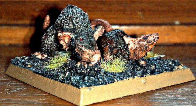 Skaven Giant Rats by WhiskyTrekker