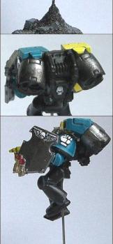 Fists of Anger - Space Marines - Assault Sergeant by cpt. trautz