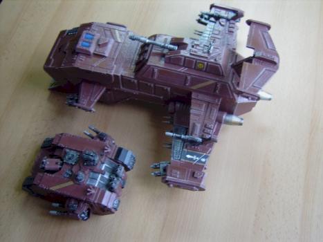 Totaly Scrachbuilt Thunderhawk by Emperors Servant