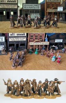 The Dusters - Old West Witchtown Outlaws Posse by witchhunter