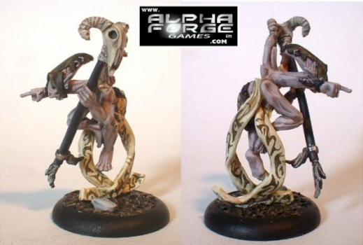 Yagamuna 'deep goblin' shaman from Alpha Forge Games by Lord Shoggoth