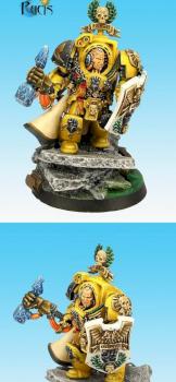 Imperial Fists Captain Lysander by pucis