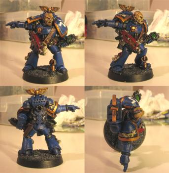 Ultramarines commander Stultus by yerpo