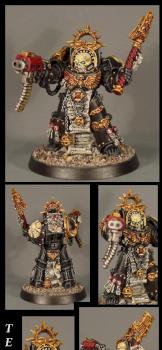 Terminator Chaplain by blue moon miniatures by bluemoonminiatures