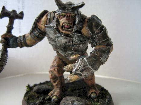 Finished Mordor Troll by Dictionaryeater