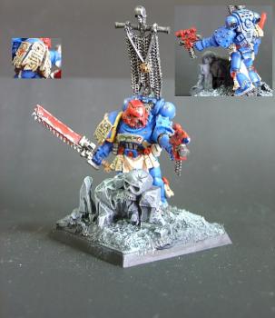 Veteran space marine new. by benkei