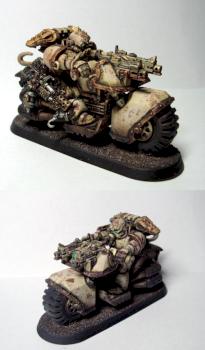 Nurgle Lord on Bike by Dezzo