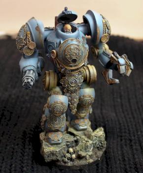 Space Wolves Dreadnought by baadc0de