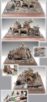 Ork Spider Tank Flakk Attakk by konales