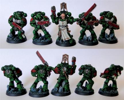 Dark Angels Tacital Squad 01 Part I by Wuestenfuchs