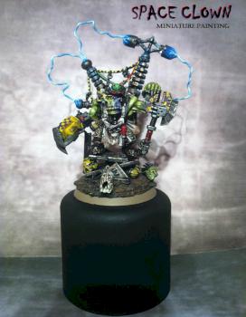 Ork Big Mek by Space Clown Miniatures