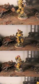 Pre-Heresy Imperial Fist by dsrrichter