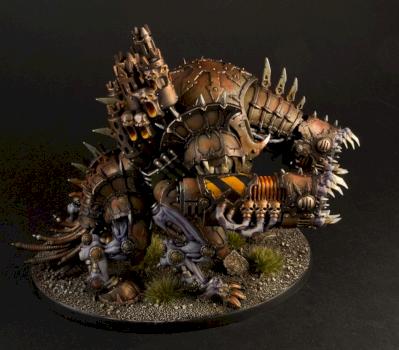 Chaos Marines - Iron Warriors Forgefiend by Jarrett