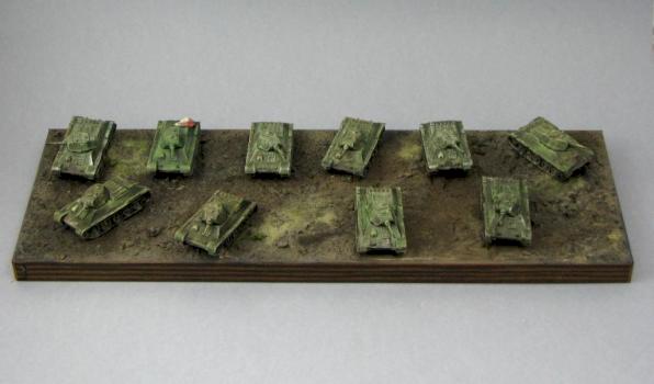 Flames Of War T34-76 Tanks by Gildor