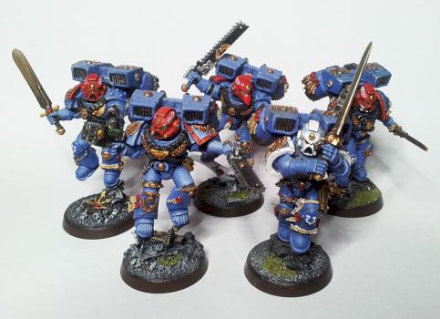 Space Marines Vanguard Veterans [auction] by bou87