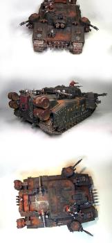 Imperial Guard Baneblade: Stormlord - Chaos Renegade by cabalier