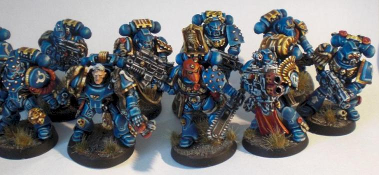 Ultramarines Tactical Squad by Vermillion_