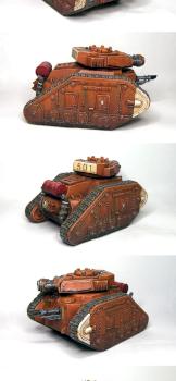 Imperial Guard Leman Russ Demolisher by cabalier