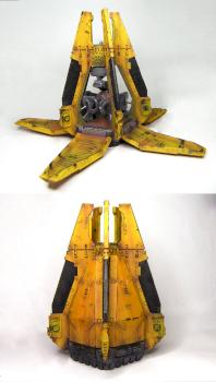 Space Marine Drop Pod by cabalier