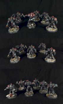 Justaerin Terminators Commission Forge world Sons of Horus by lilloser