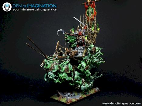 Manfred on Coven Throne by DEN of IMAGINATION