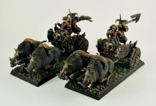 Converted Tuskgor Chariots by MiniKingdom