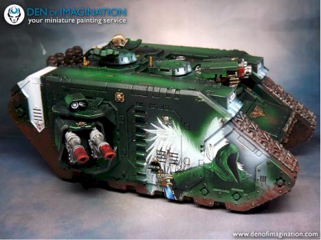 Dark Angels Landraider by DEN of IMAGINATION