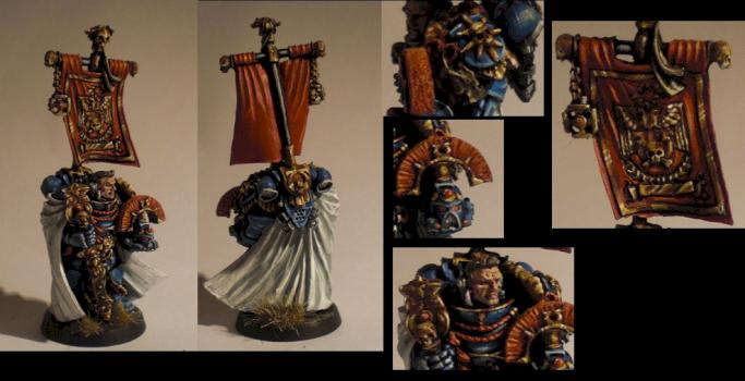 Ultramarines Captain Sicarius by Vermillion_