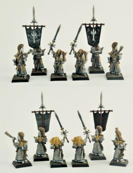 High Elf Swordmasters of Hoeth - Command units by MiniKingdom