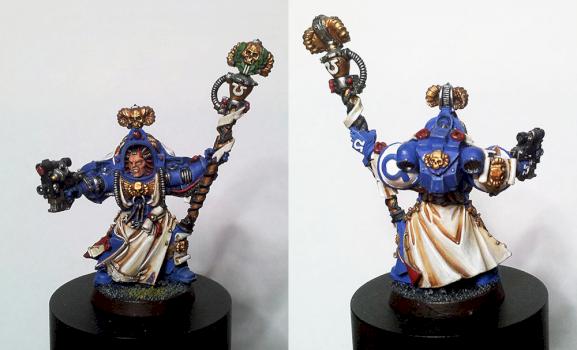 Tigurius, Ultramarines Librarian [auction] by bou87