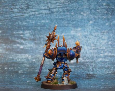 Tzeentch Teriminator Sorcerer by PowerhouseMiniatures