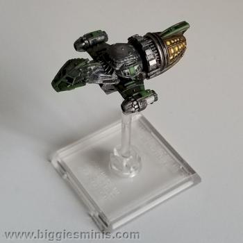 Firefly Ship From Firefly Game Painted by BiggiesMinis Miniature Painting Service by Biggiesminis