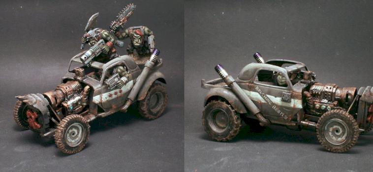 Blood Axe Ork Hot Rod by Kernspalt