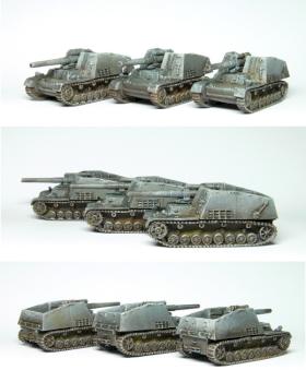 Flames of War German Hummeln by Ghostpainter