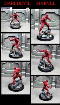 daredevil     marvel by yanou