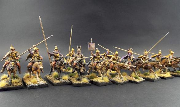 28mm Macedonian Companions with Senior Command Victrix by avalonindustries2040