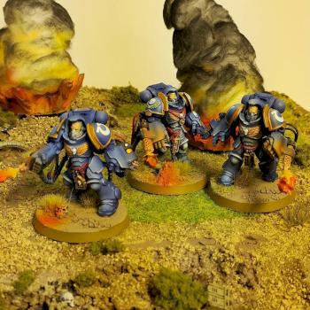 Ultramarine Aggressors by aliveonpaint