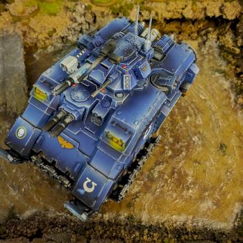 Ultramarine Repulsor by aliveonpaint