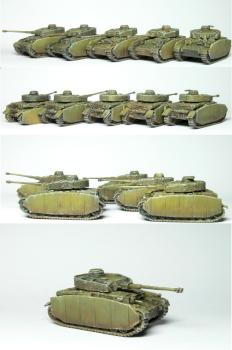 Flames of War German Panzer IV by Ghostpainter