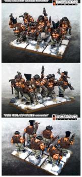 Ogres highlander robbers maneters conversion by Kseronarogu