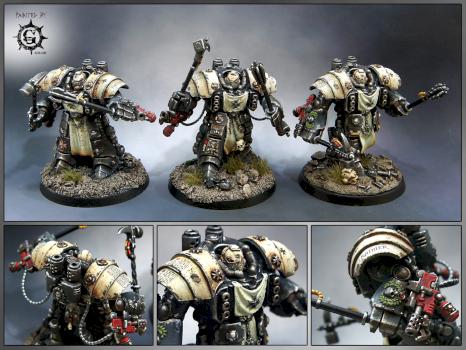 Black Templar Centurions by Painted By-g