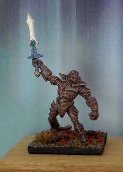 Rusted Iron Golem, Warforged by Dead Bard Miniatures