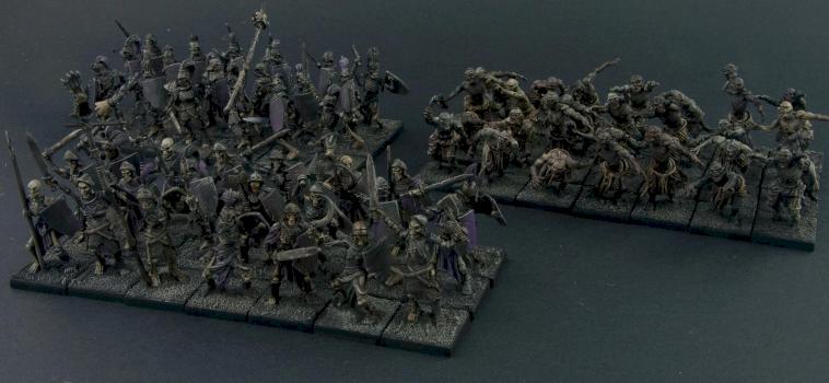 Mantic Undead army by Addasko