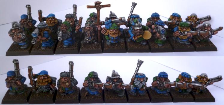 Maruder Dwarf Thunderers by Micha