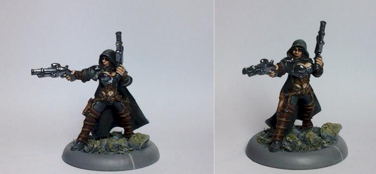 Warmachine Mercenary Taryn di la Rovissi by chaos spawn