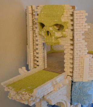 Nagash Diorama Skull Bridge close up by hk1x1