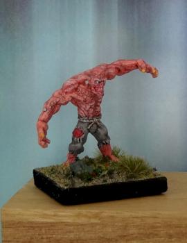 Giant Zombie, Flesh Golem by Dead Bard Miniatures